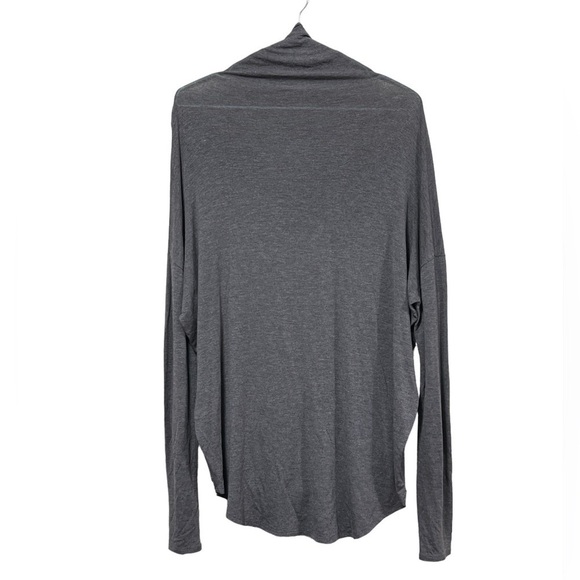 Vince. Mock Neck Boxy Long Sleeve - Picture 2 of 6